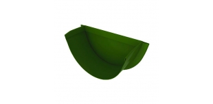Заглушка желоба, диаметр 216 мм RAL 6002 лиственно-зеленый