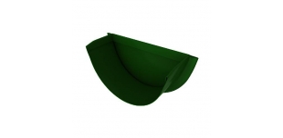 Заглушка желоба, диаметр 160 мм RAL 6005 зеленый мох