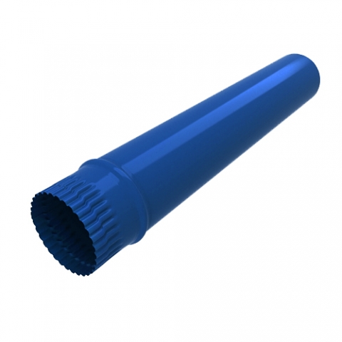 Труба водосточная, диаметр 180 мм длина 1,25 м RAL 5005 сигнальный синий